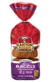 cinnamon raisin bagels canyon bakehouse