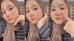 kulit muka terlau glowing macam