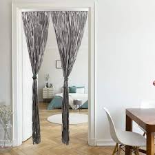 Braided Paper Chevron Curtain Door Or