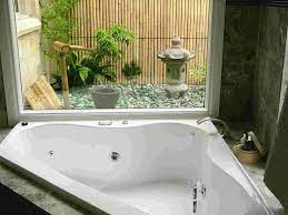 Corner Garden Tub With Shower Small