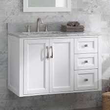 single sink floating bathroom vanity