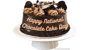 If you are not with your partner this chocolate day 2021, then you can wish them by sending romantic and cute pictures and greetings. National Chocolate Cake Day Mountain Park Today