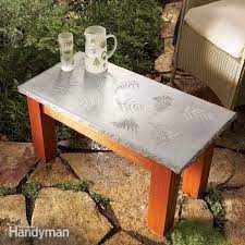 Build Your Own Concrete Table Diy