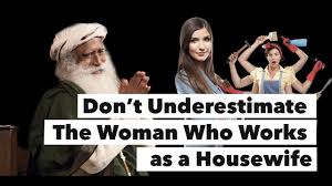 Discrimination is useful and resourceful only at laboratories, not for life on the planet. Housewife Vs Corporate Woman Which Is Better Sadhguru On Woman Leadership Mystics Of India Youtube