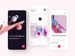 User interface & experience design for mobile sleep & meditation guide app | have a.daily ux/ui inspiration on instagram: App Inspiration Designs Themes Templates And Downloadable Graphic Elements On Dribbble