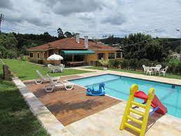 piscina en fibra de vidrio grande instalada en decameron villas. Sitio Aconchegante Em Braganca Paulista Houses For Rent In Sao Paulo Sao Paulo Brazil