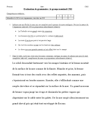 Eval Les Expansions Du GN | PDF | Clause | Grammaire