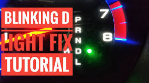 How To Fix A Blinking D Light On Your Car Quick And Easy