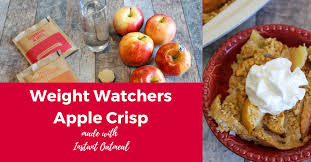 weight watchers apple crisp recipe the