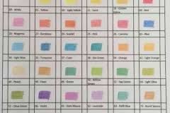Color Chart For Staedtler Noris Club Coloured Pencils