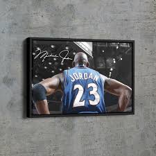 Michael Jordan Canvas Nba Star Jordan