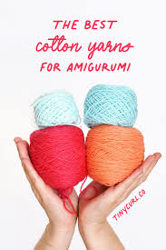 the best cotton yarn for amigurumi