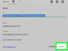 The top of the menu looks like this: How To Create A Form Using Google Drive With Pictures Wikihow