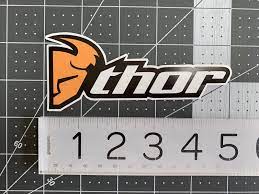 thor racing sticker mx motocross