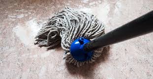 how to clean linoleum floors with