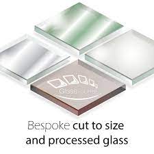 bespoke cut to size and processed glass