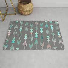 aztec arrows rug by sunkissed laughter
