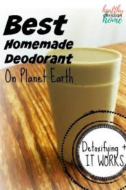 diy homemade deodorant that works