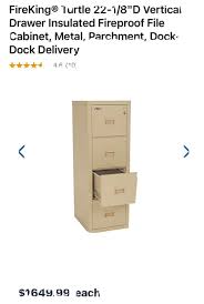 4 drawer metal file cabinet fire proof