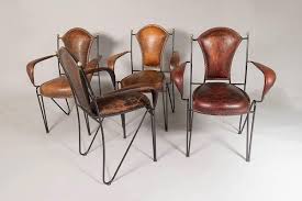 Leather Armchairs By Charlotte Perriand