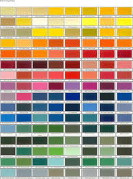 Ral Color Chart Ral Colour Chart Ral