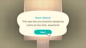 room sketch app in crossing