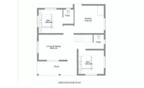 800 Square Feet 2 Bedroom Single Floor