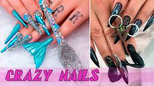 Who doesn't love painting their nails? Crazy Nail Art Most Unusual Nail Designs Youtube
