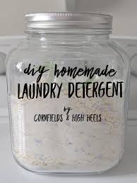 diy homemade laundry detergent recipe