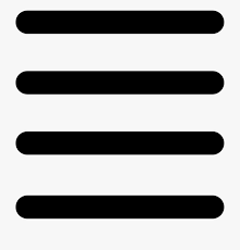 Four Lines Interface - Horizontal Lines Symbol , Transparent Cartoon, Free  Cliparts & Silhouettes - NetClipart
