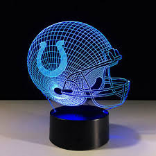 indianapolis colts 3d led lamp home