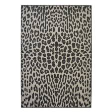leopard print rug home george at asda