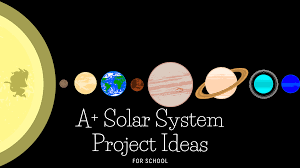 solar system project ideas database