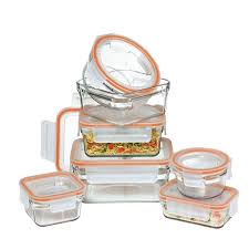 Glasslock Oven Safe Rimless Container