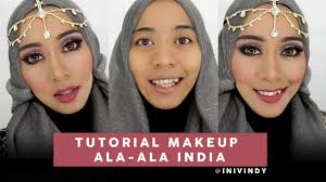tutorial makeup ala india cut crease