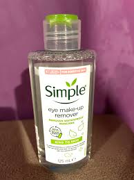 simple eye makeup remover beauty
