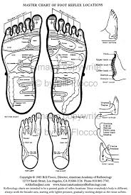 Hand Picked Reflexology Foot Chart Ingham Method Reflexology