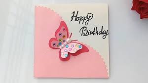 Check spelling or type a new query. Handmade Butterfly Birthday Card Birthday Card Idea Youtube
