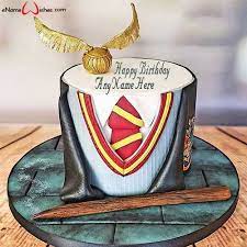 Harry Potter Birthday Cake With Name gambar png