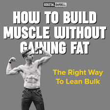 how to lean bulk without gaining fat