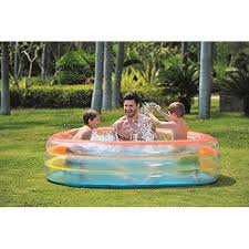 jilong inflatable ribbon kid pool for ages 6