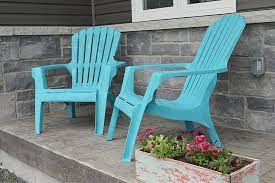 How To Spray Paint Plastic Chairs The