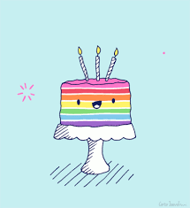 gif happy birthday birthday cake