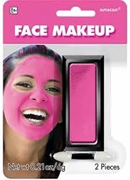 amscan yellow face makeup kit