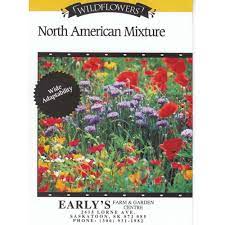north american wildflower mix early s