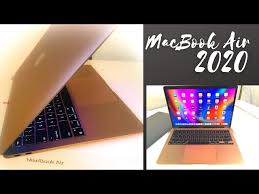 macbook air 2020 unboxing and review