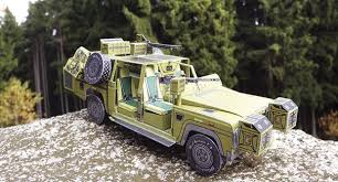 Vojenská technika: Land Rover Defender 130 Kajman | Ábíčko.cz