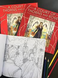 Throne of glass coloring book. The World Of Sarah J Maas Here S Your First Look Inside The Acotar Coloring
