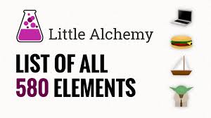 Roblox game by des games Little Alchemy Cheats 580 Elements