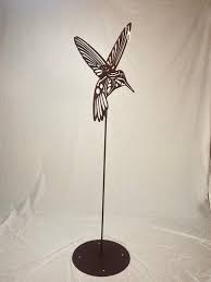Garden Art Humming Bird Sculpture